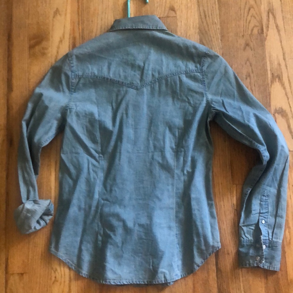 Women’s Denim Button Up - Picture 6 of 6